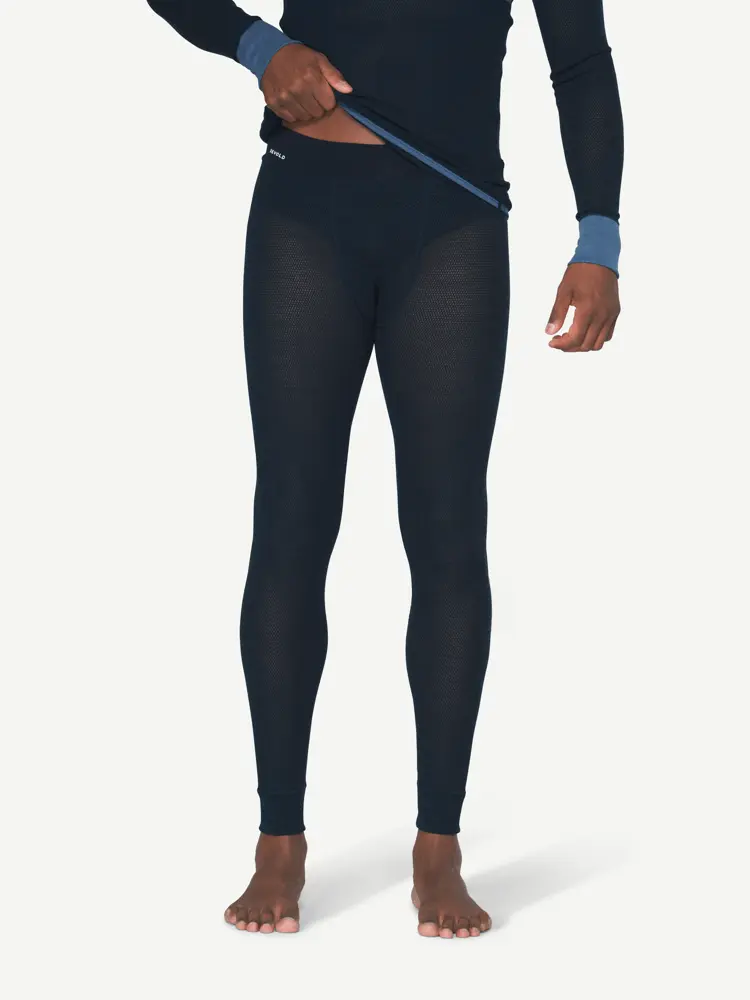 Devold Devold - Wool Mesh 190 Stilongs Herre - Large - Blå