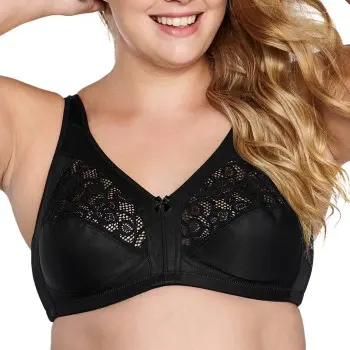 Naturana NATURANA BH Everyday Soft Bra Svart polyamid B 75 Dame