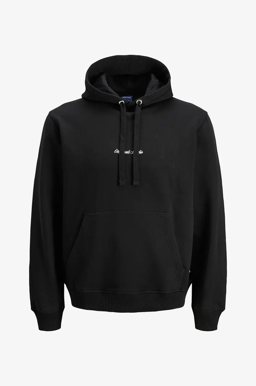 Jack & Jones Hettegenser jorNorrebro Emb Sweat Hood - Svart