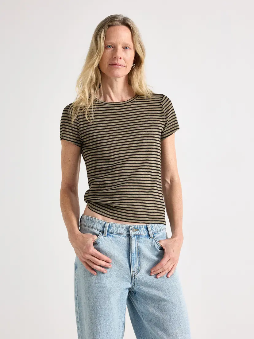 Lindex Topp med korte ermer