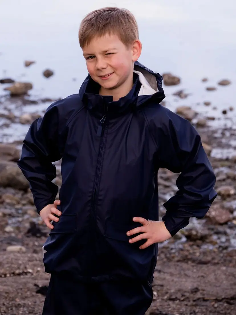 Salto MoveOn Jr Bergen Regnsett Marine (152/158 : 12-13 år)