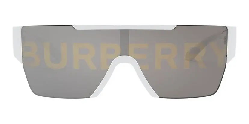 Burberry BE 4291 solbriller, hvit