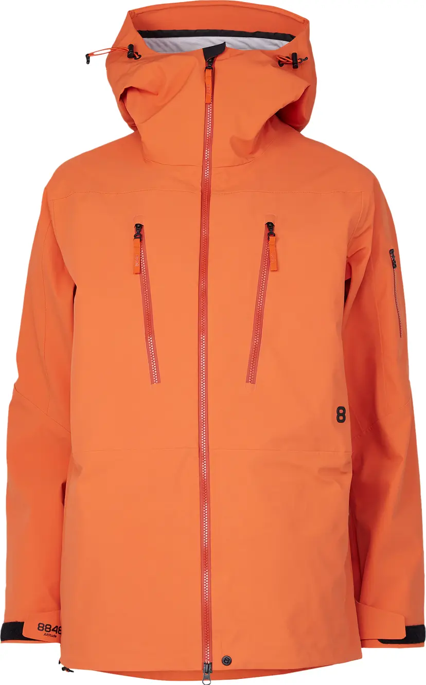 8848 Altitude 8848 Altitude Men's Gansu 4.0 Shell Jacket Orange Rust