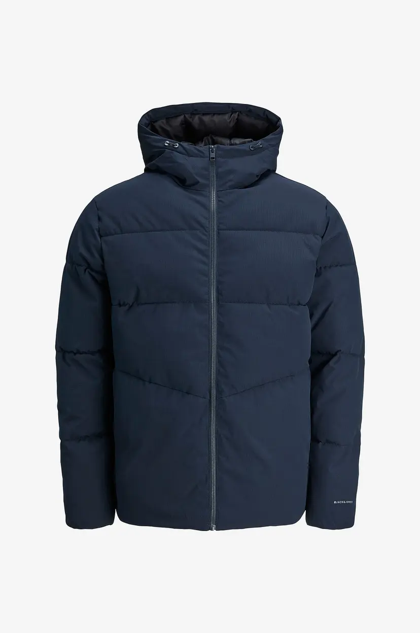 Jack & Jones Plus Pufferjakke jjGlobal Puffer Jacket Pls - Blå