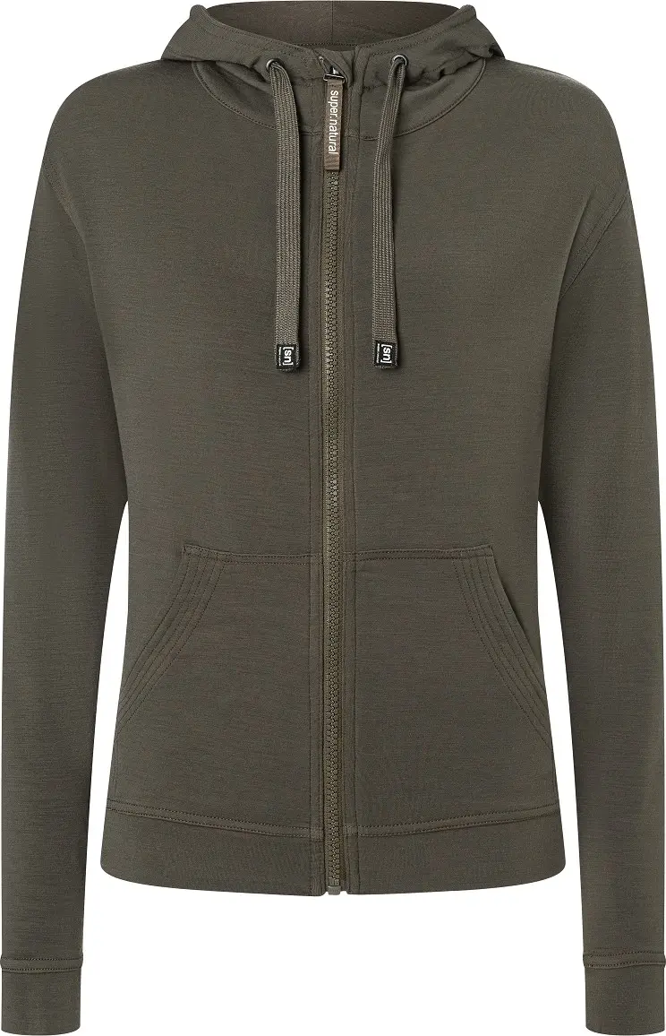 Super.Natural super.natural Women's Solution Hoodie Black Ink