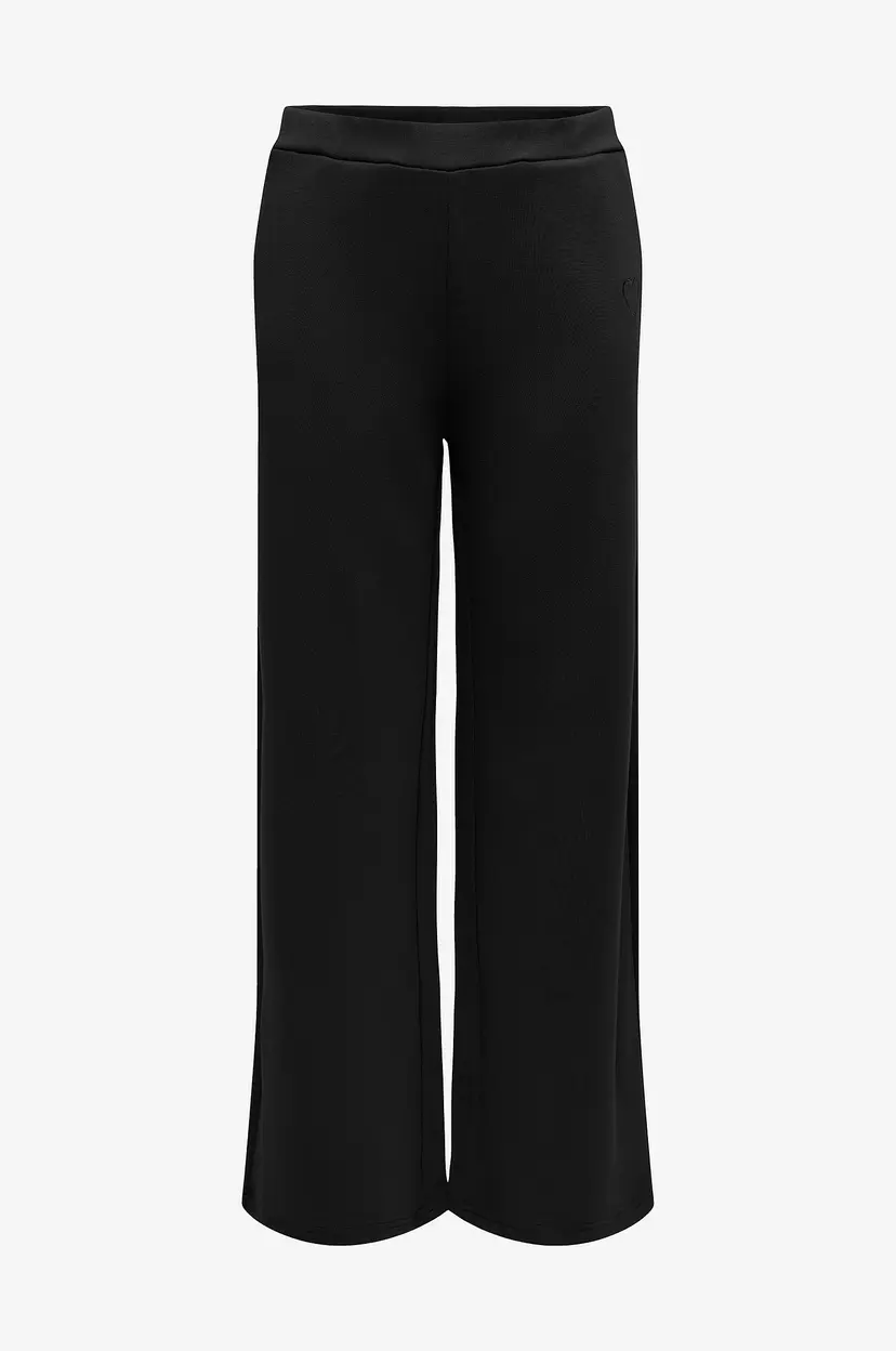 Kids Only Sweatpants kogAda-nella Heart Pant FR - Svart