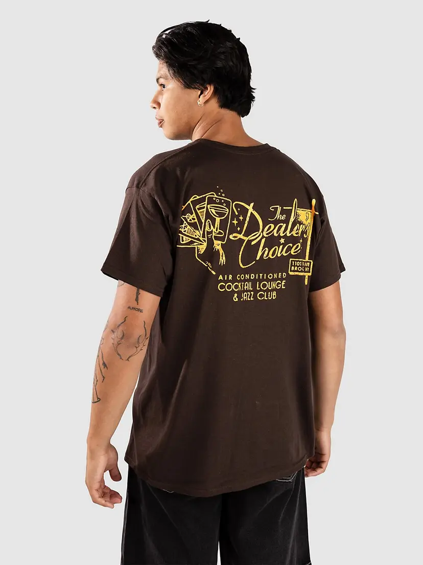 Dravus Dravus Dealer'S Choice T-skjorte brun