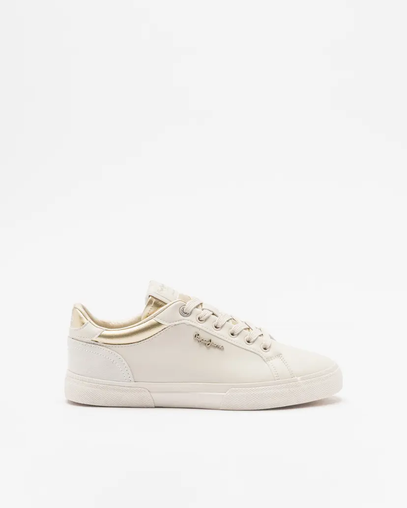 Pepe Jeans London Pepe Jeans London Kenton Court W Beige White sneakers
