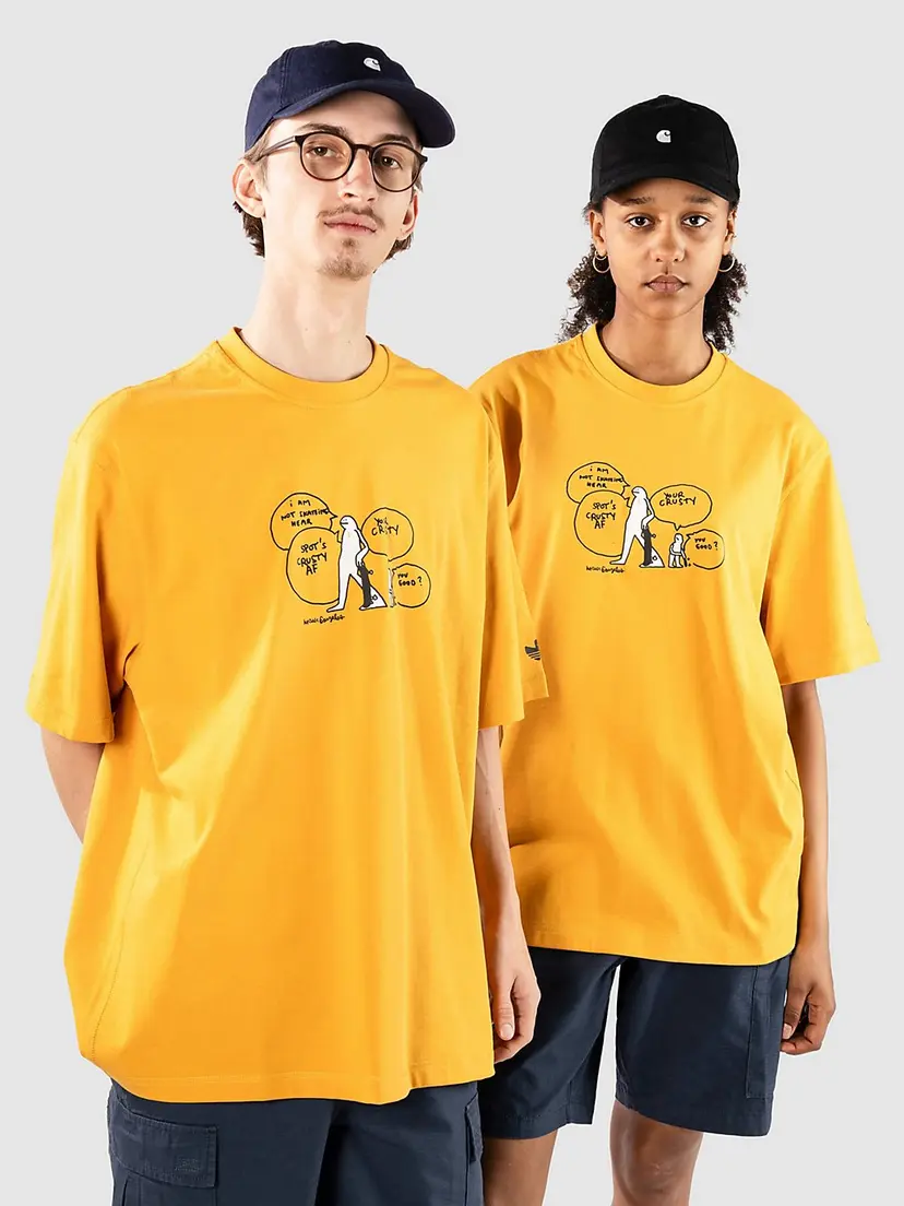 adidas Skateboarding adidas Skateboarding Gonz Crusty T-skjorte brun