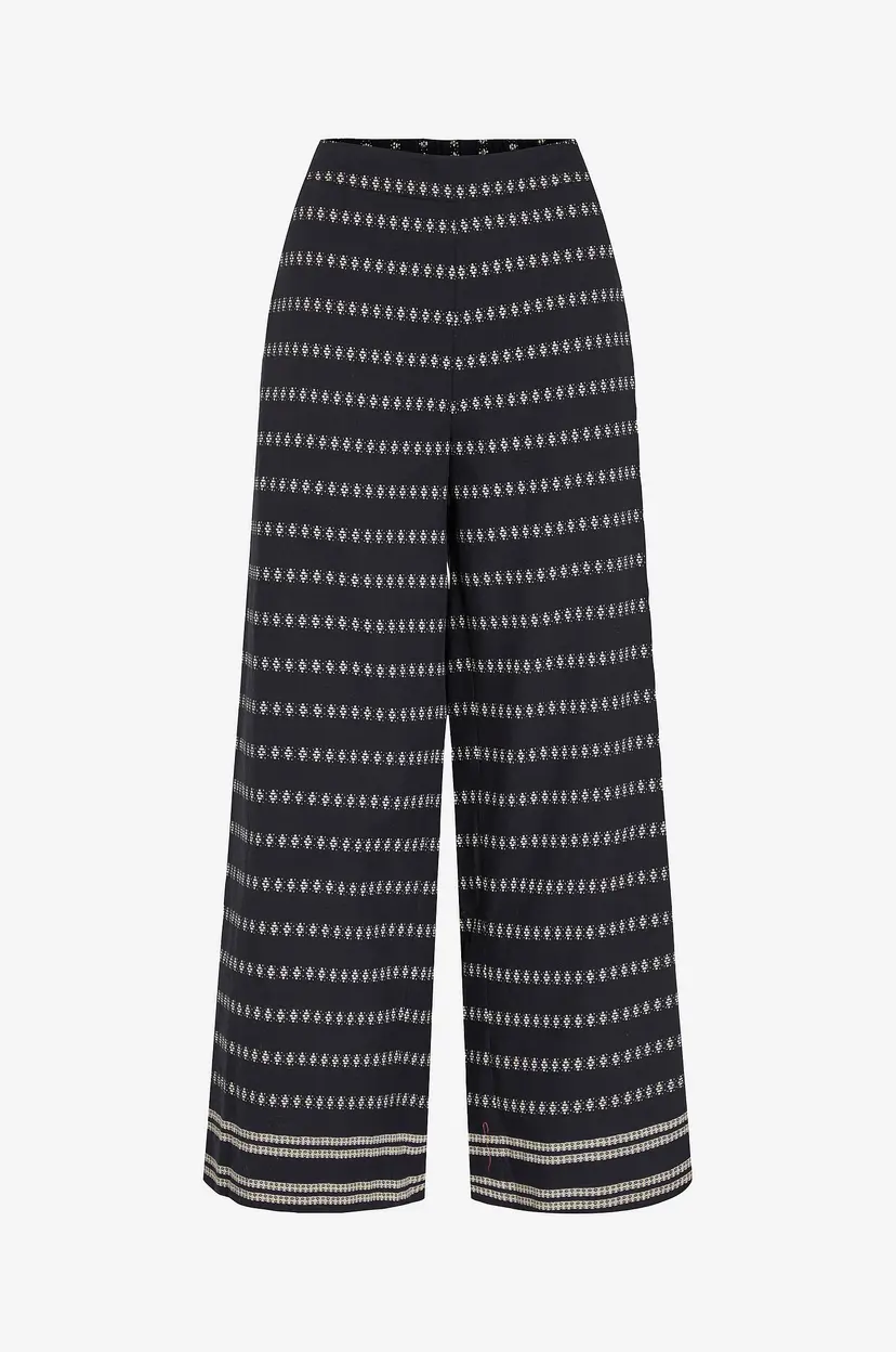 Vila Bukser viSavila HW 7/8 Wide Pants - Svart