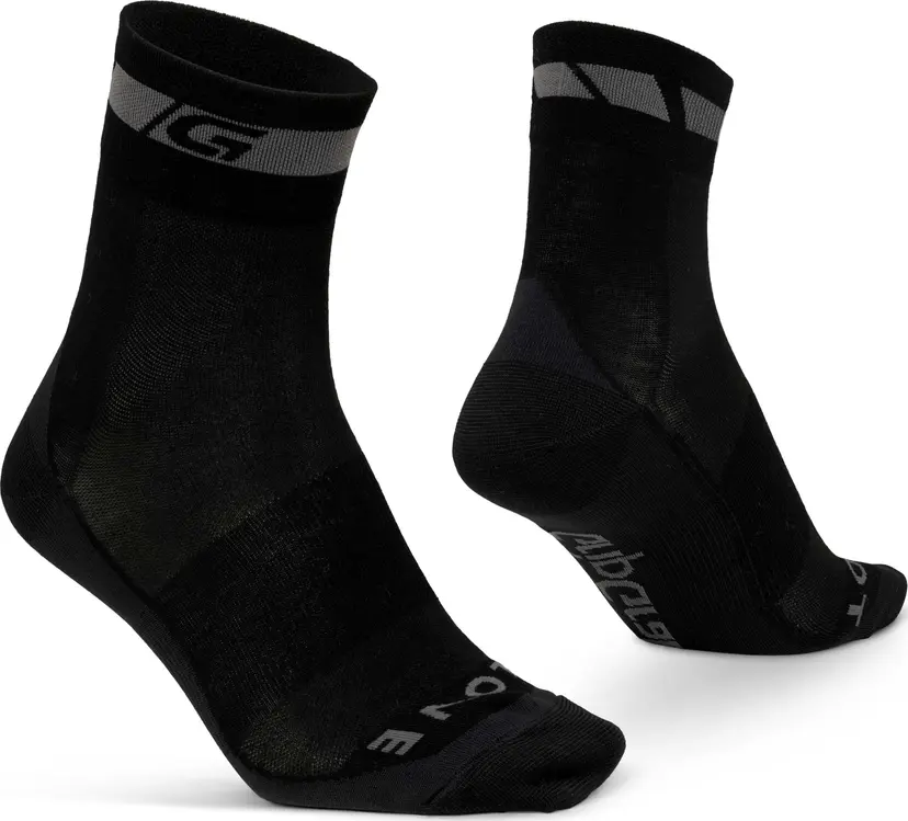GripGrab Gripgrab Merino Regular Cut Sock Black