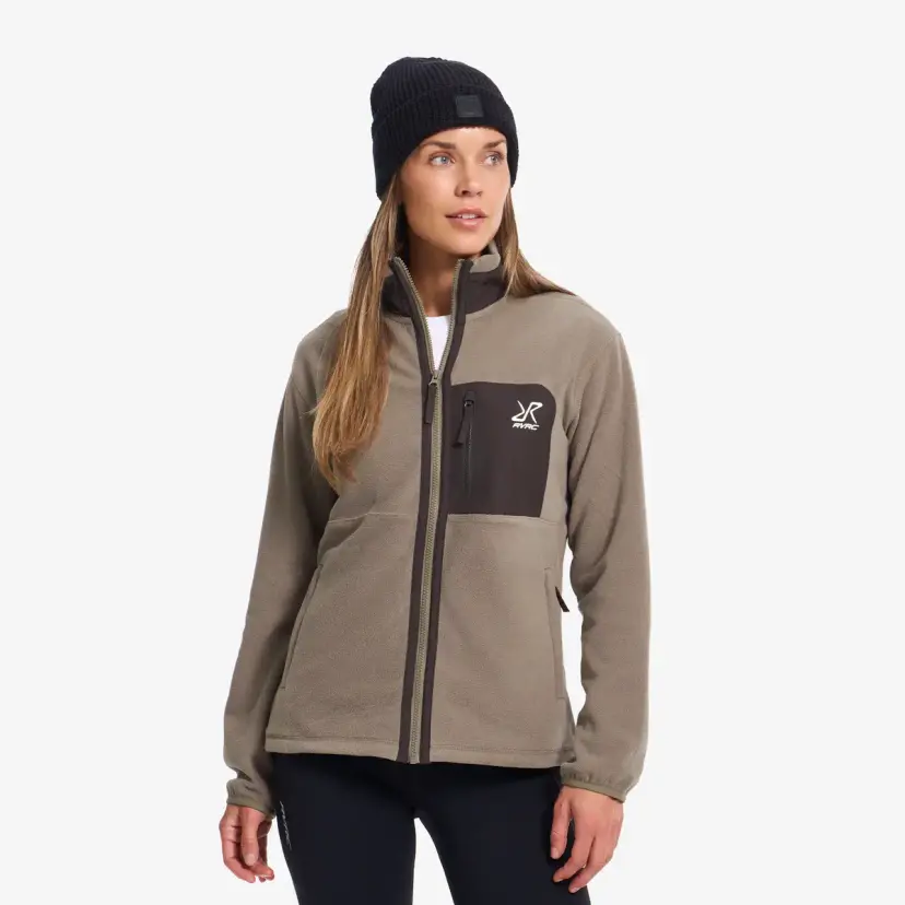 RevolutionRace Woodland Fleece Jacket Dame Morel