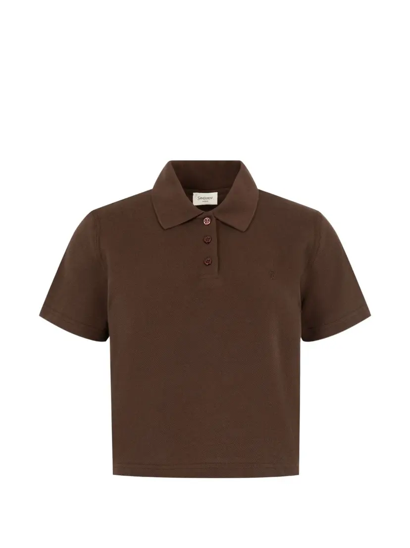Saint Laurent Saint Laurent Poloskjorter – Brun
