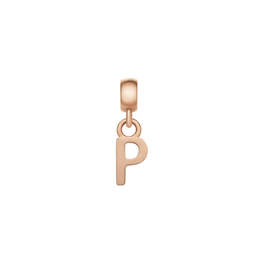 Daniel Wellington Rose Gold Charm Letter | DW