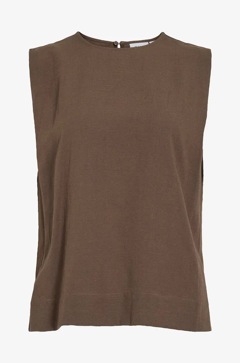 Vila Bluse viLineena S/L - Brun