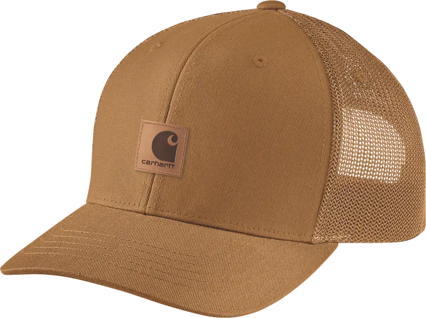Carhartt Carhartt Oakland Leatherette Cap Carhartt Brown