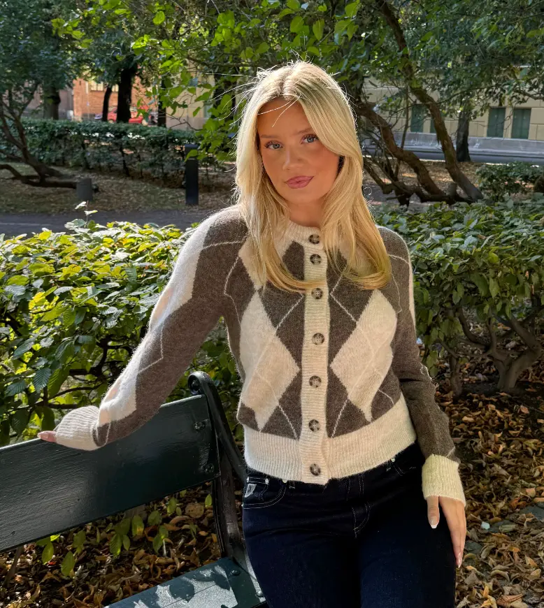 Y.A.S Yasjohi LS Wool Blend Cardigan