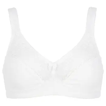 Damella Damella BH Felice Soft Bra Hvit bomull Dame