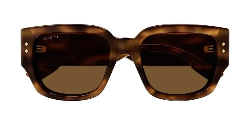 Gucci GG1261S solbriller, havana