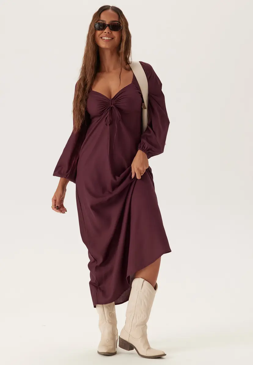 Bubbleroom Viscose Maxi Dress