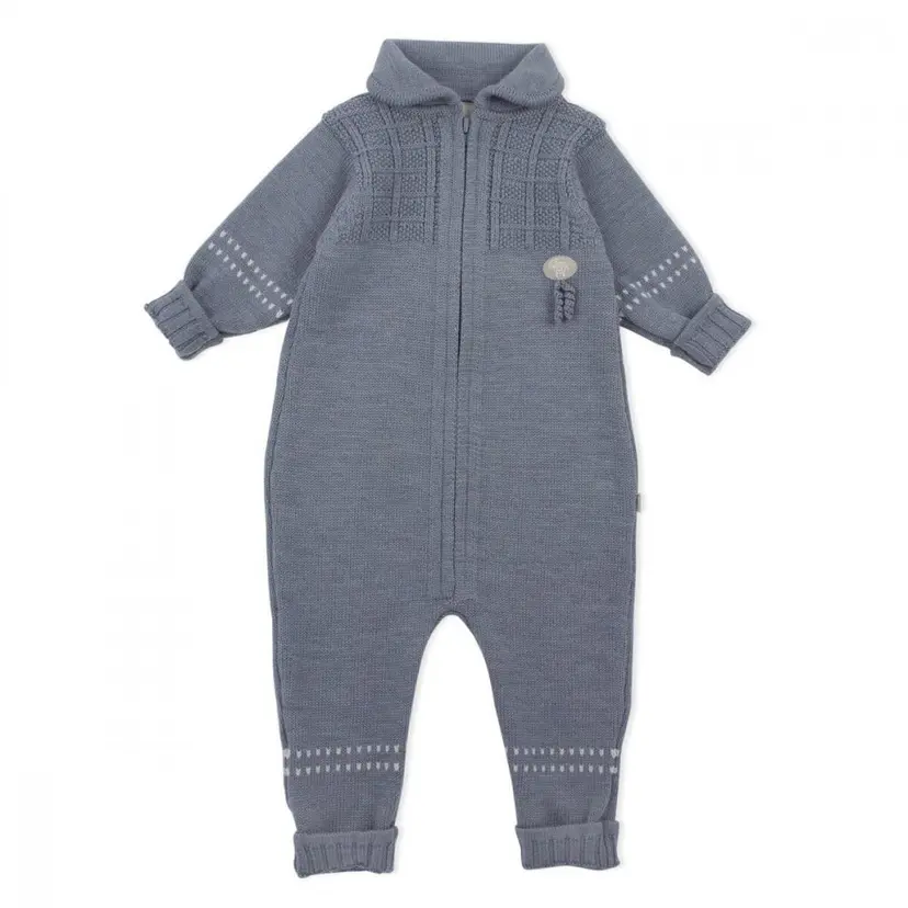 Lillelam Lillelam - Ulldress Classic - Mellomblå
