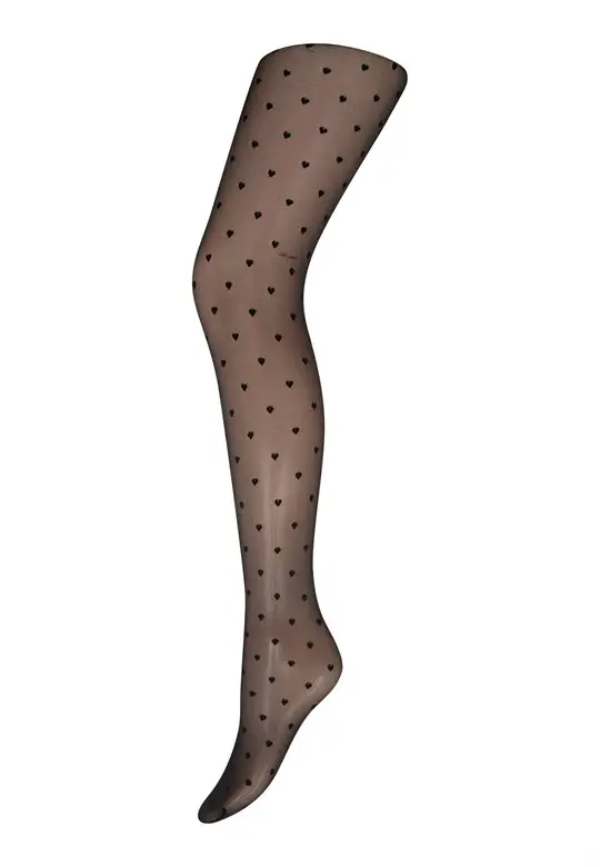 Hype The Detail Hype The Detail - Tight Hearts 30 Den - Black