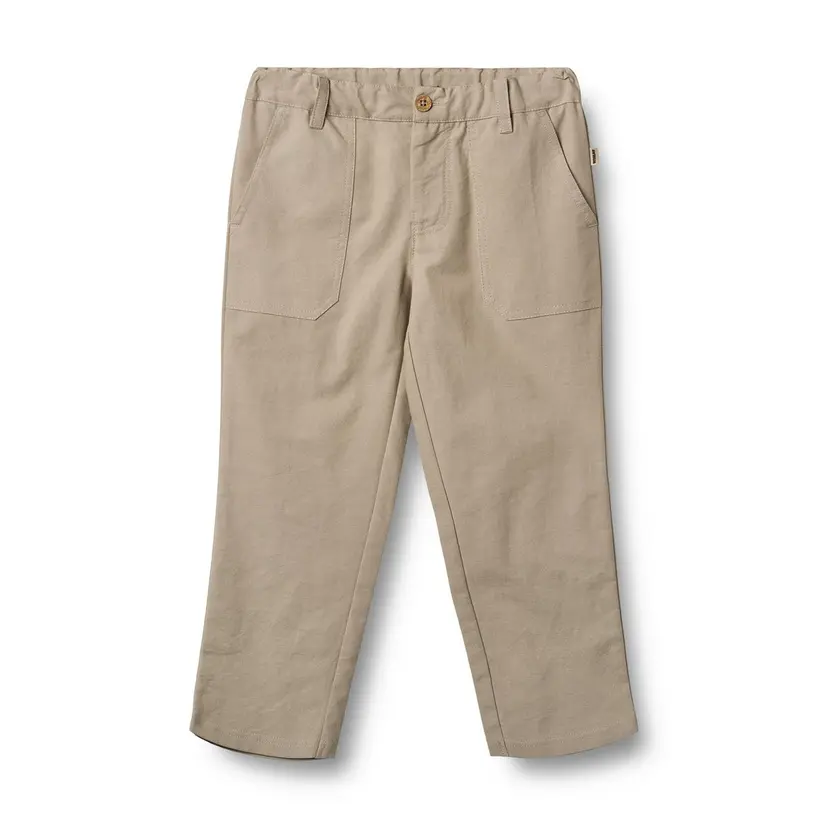 Wheat Wheat Trousers Egon Beige Stone (98 /3 år)