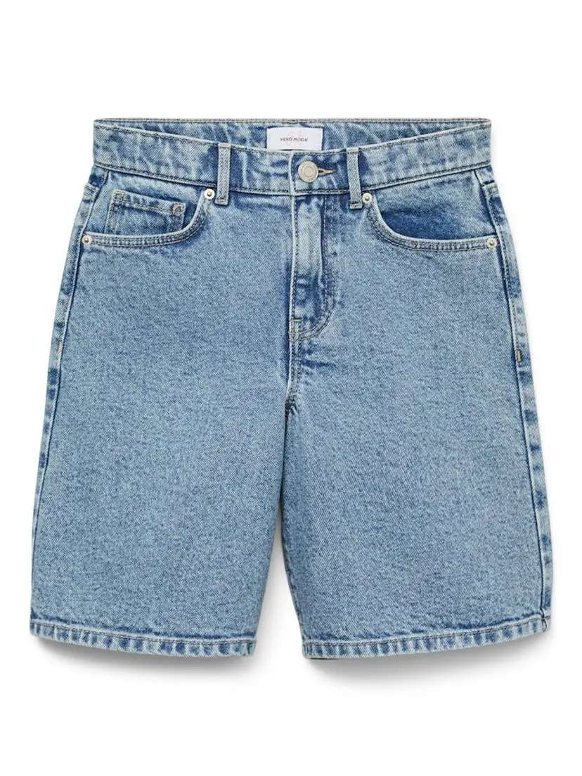 Vero Moda Girl Vero Moda Girl Skye HR Long Denim Shorts (164 /14 år)