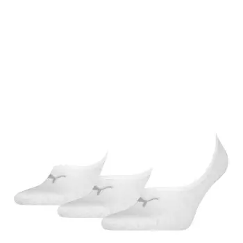 Puma Puma Strømper 3P Footie Socks Lysgrå Str 43/46