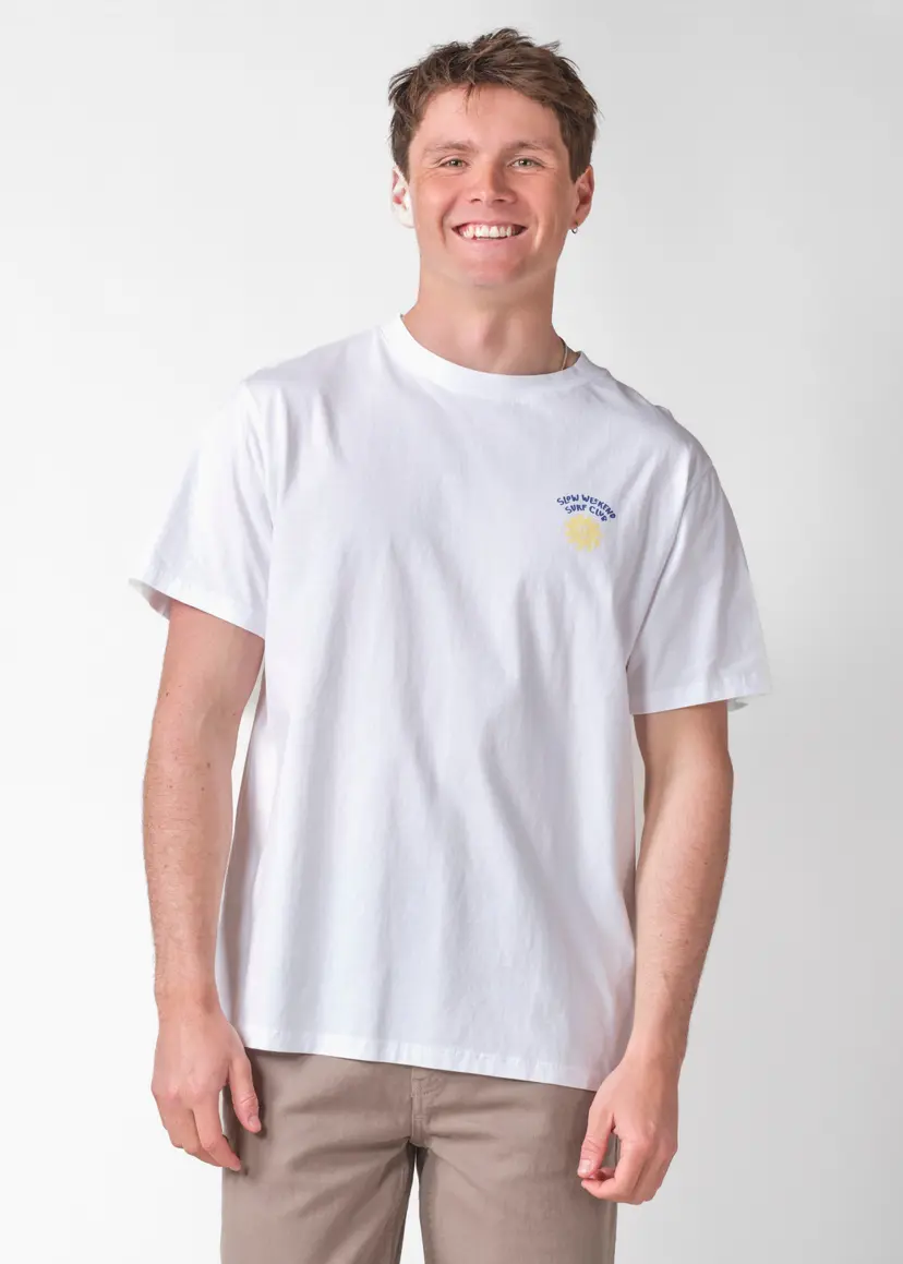 Klitmøller Collective ApS Rainer tee OCS - White
