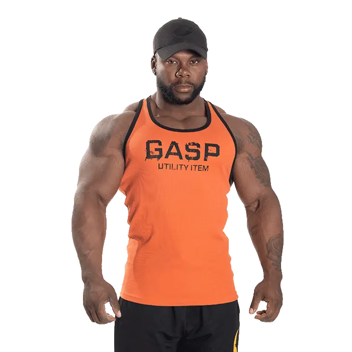 GASP Ribbed T-back, Flame