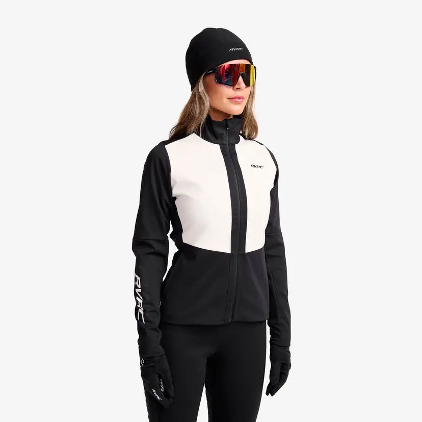 RevolutionRace Perform Softshell Jacket Dame Black/Tofu