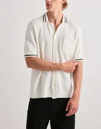 Samsøe Samsøe Samsøe Samsøe Sapedro Shirt 15628 Kortermede skjorter Beige