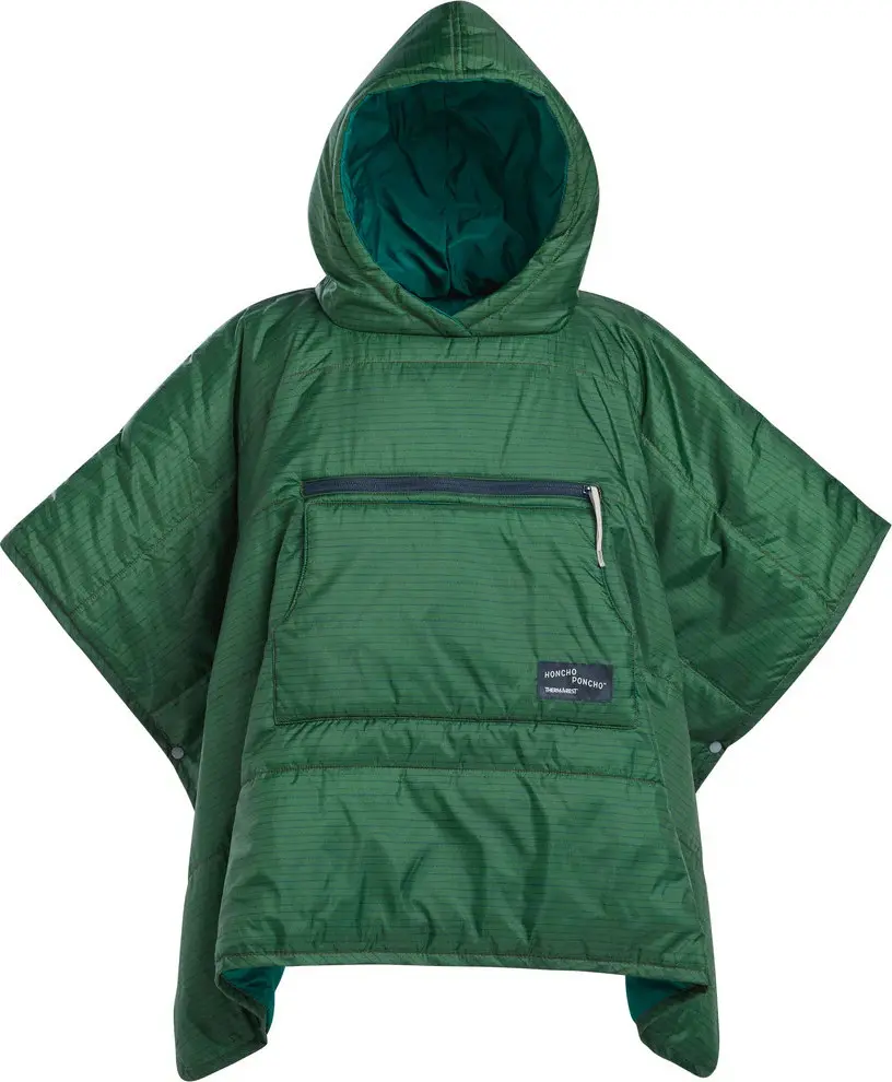 Therm-a-Rest Therm-a-Rest Kid's Tar Honcho Poncho Green Print