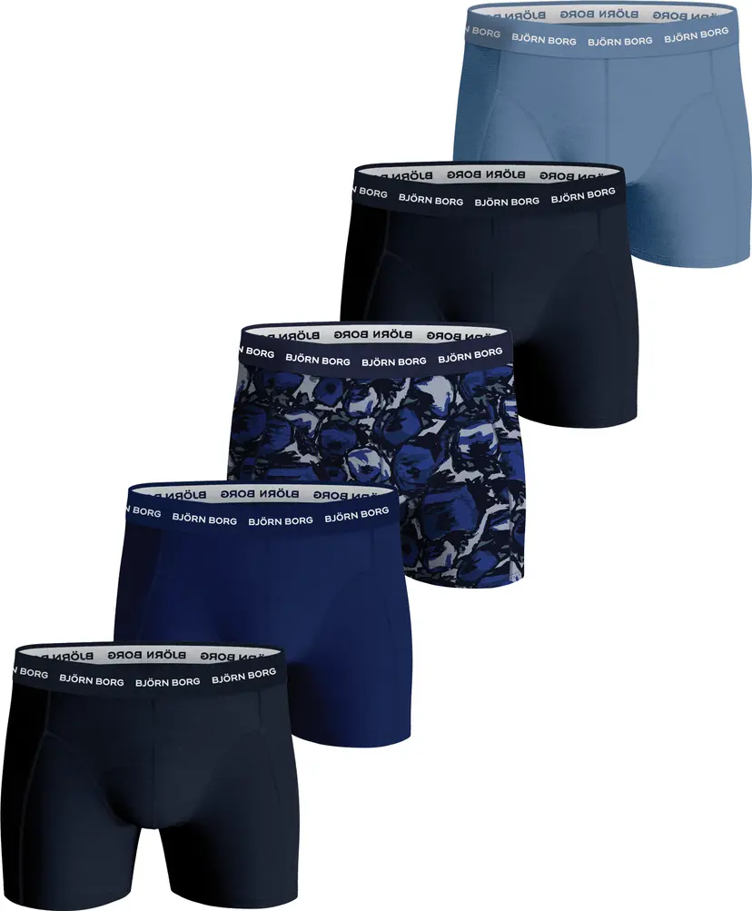 Björn Borg Björn Borg Men's Cotton Stretch Boxer 5p Multipack 4