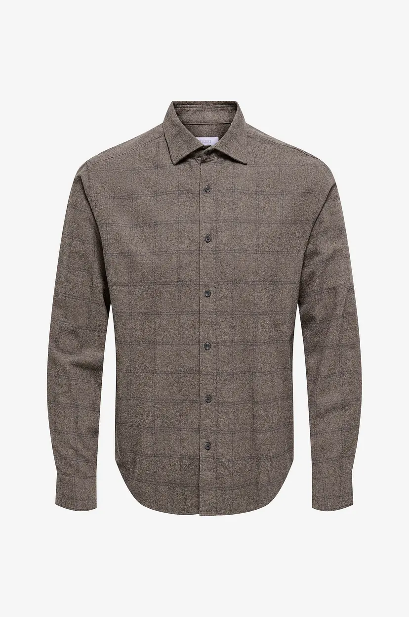Only & Sons Skjorte Onsalon Ls Slim Shirt Frml - Grå