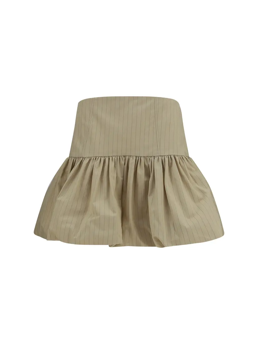 Ganni Ganni Miniskjørt – Beige