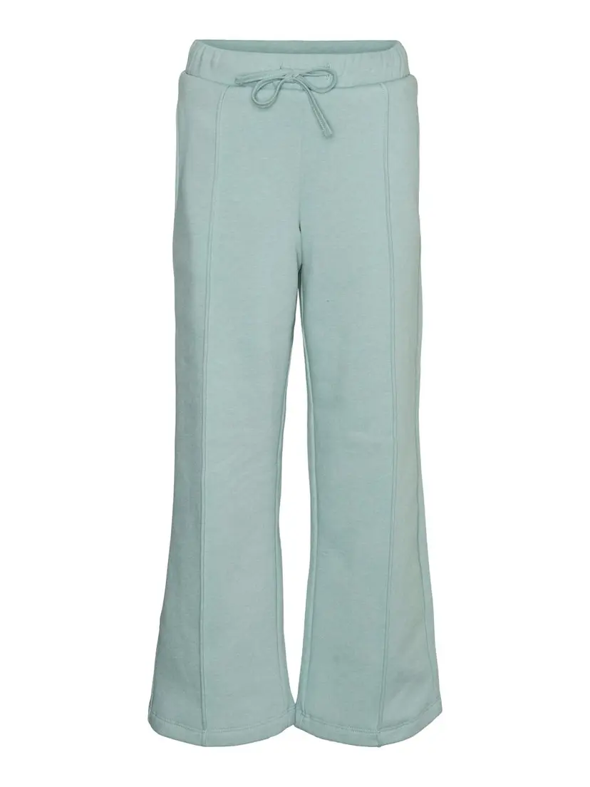 Vero Moda Girl Vero Moda Girl Melany HW Wide Pant Gray Mist Melange (164 /14 år)