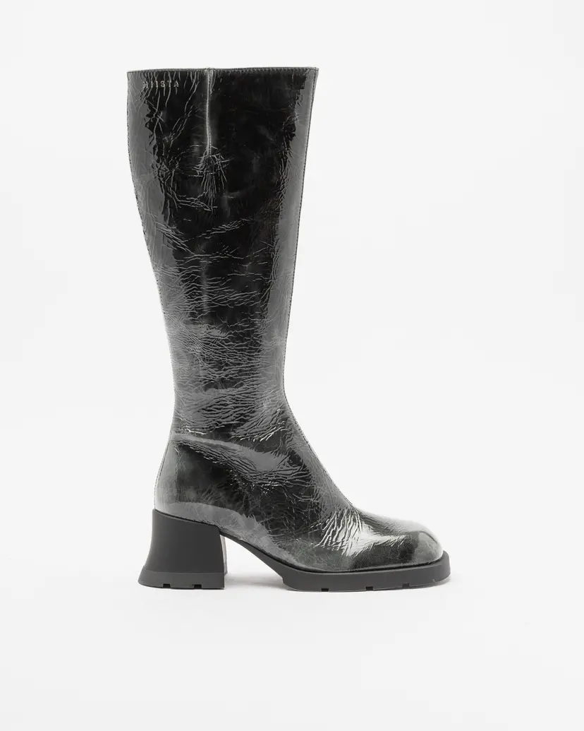 E8 by Miista Botas de cano alto E8 by Miista Nadine Cinza