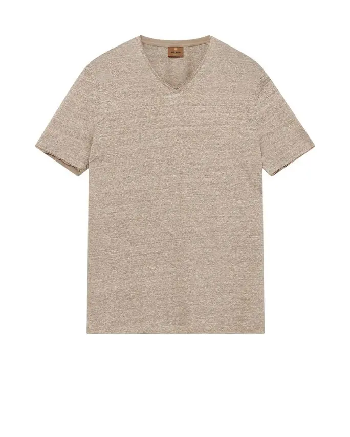 Mos Mosh MMGPenn Linen V-SS Tee