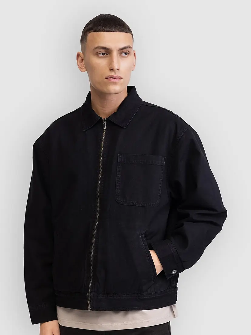 Redefined Rebel Redefined Rebel MasonBoxy Fit Jakke svart