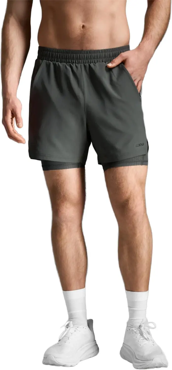 2XU 2XU Aero Mesh 2-in-1 5-inch Shorts