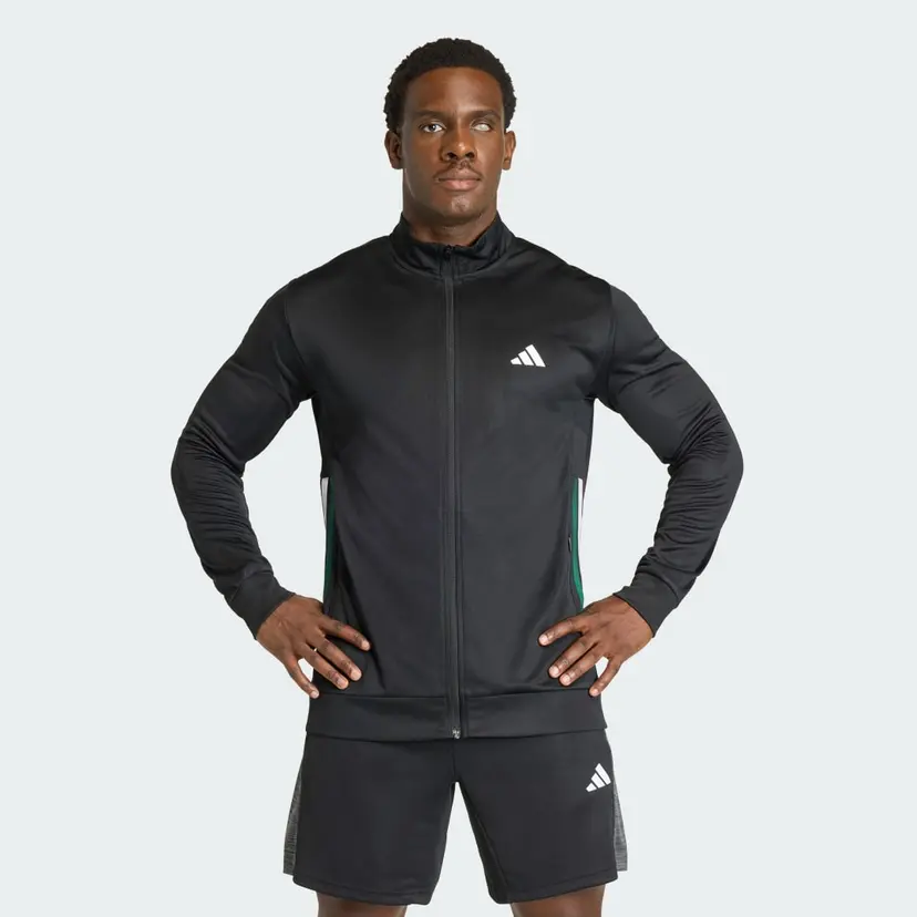 Adidas Workout Essentials All-Set 3-Stripes Knit Treningsoverdel