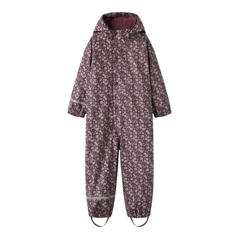 NAME IT Name It - Regndress med Fleecefôr Dry10 Fig