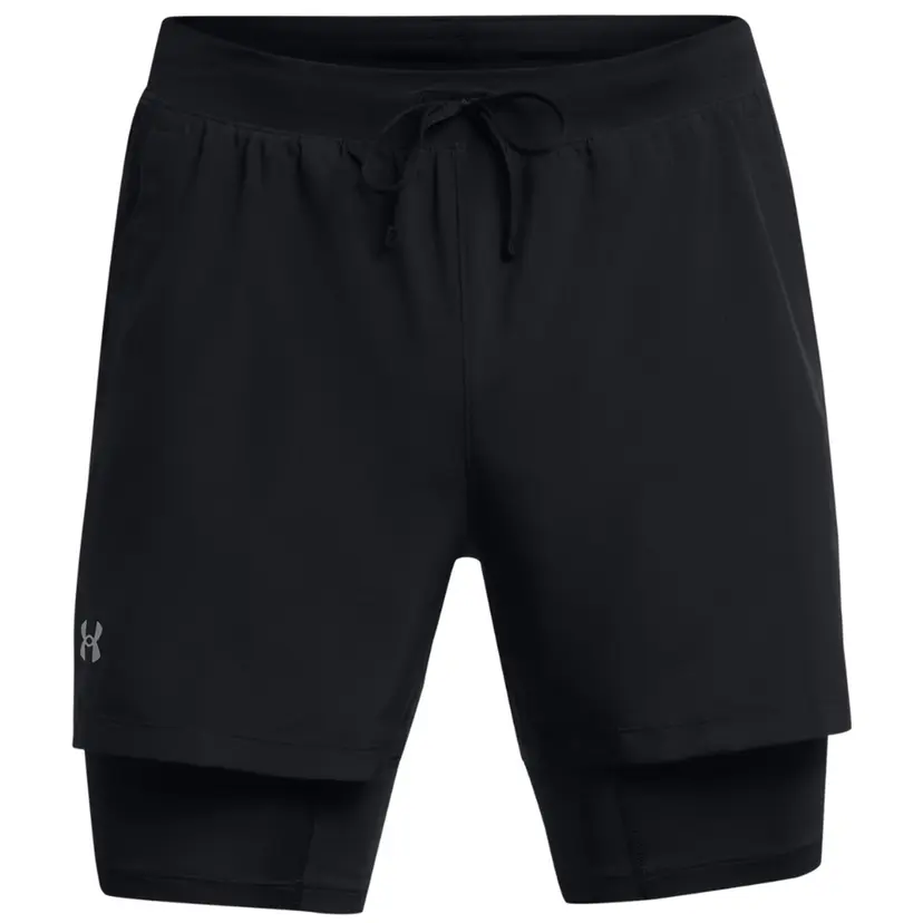 Under Armour Under Armour UA Launch 5'' 2-In-1 Shorts Black
