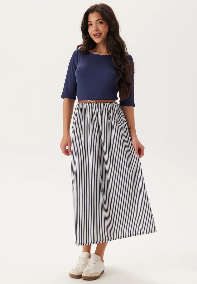 Happy Holly Fabric Mix Dress