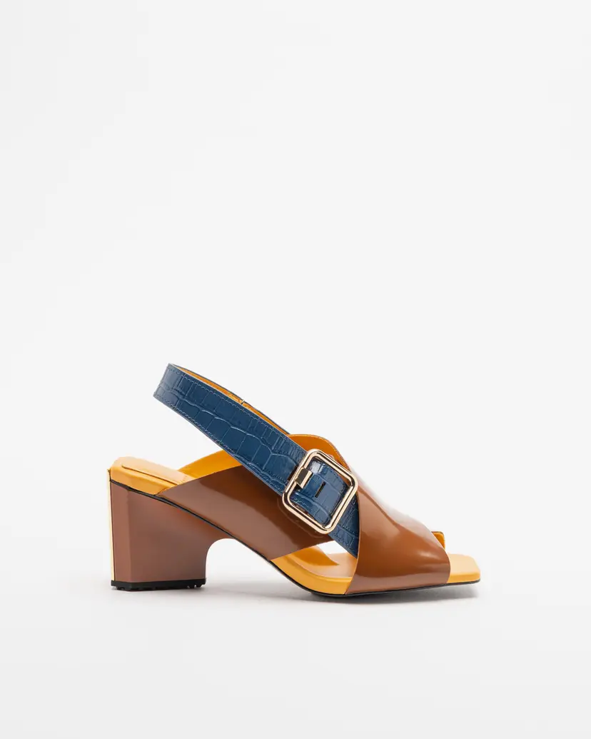 4ccccees 4ccccees MIRROR VERRA Camel Sandals