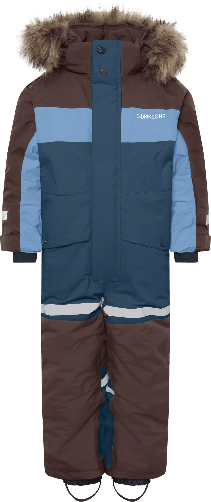 Didriksons Didriksons Kids' Bjärven Coverall Mountain Blue