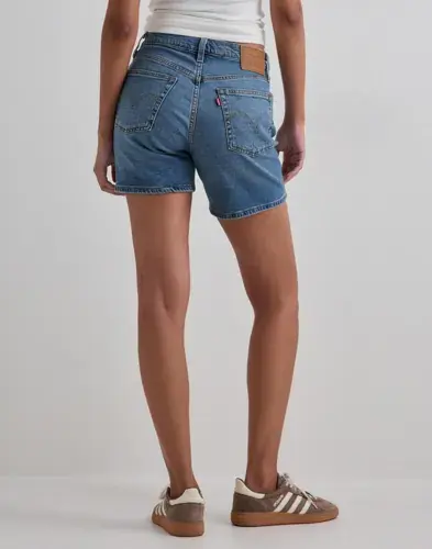 Levi's Levi's - Blå - 501 Mid Thigh Short Lw