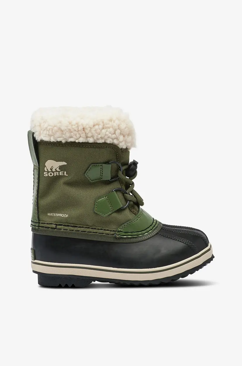 Sorel Boots Childrens Yoot Pac Nylon WP - Grønn